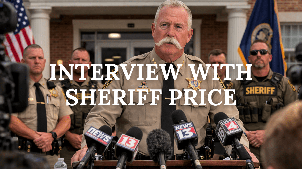 Interview: Sheriff Oliver&nbsp;Price