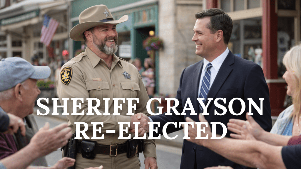 Sheriff Victor Grayson Re-Elected to a Second&nbsp;Term