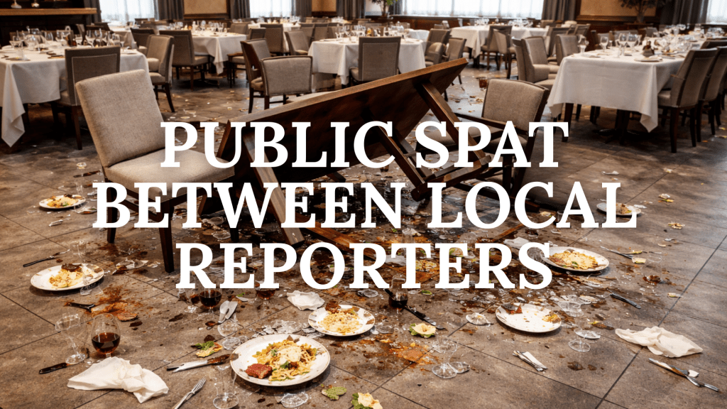 Public Spat Between Emerson Valley Gazette Reporters Turns&nbsp;Ugly